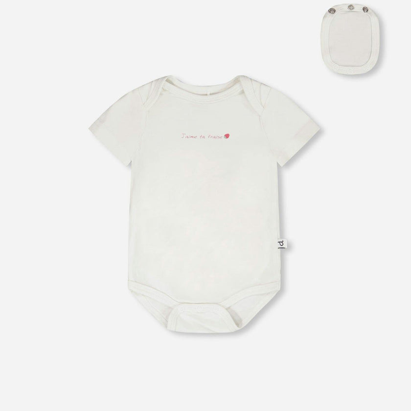 Evolutive Cotton Jersey 3 Pack Onesie