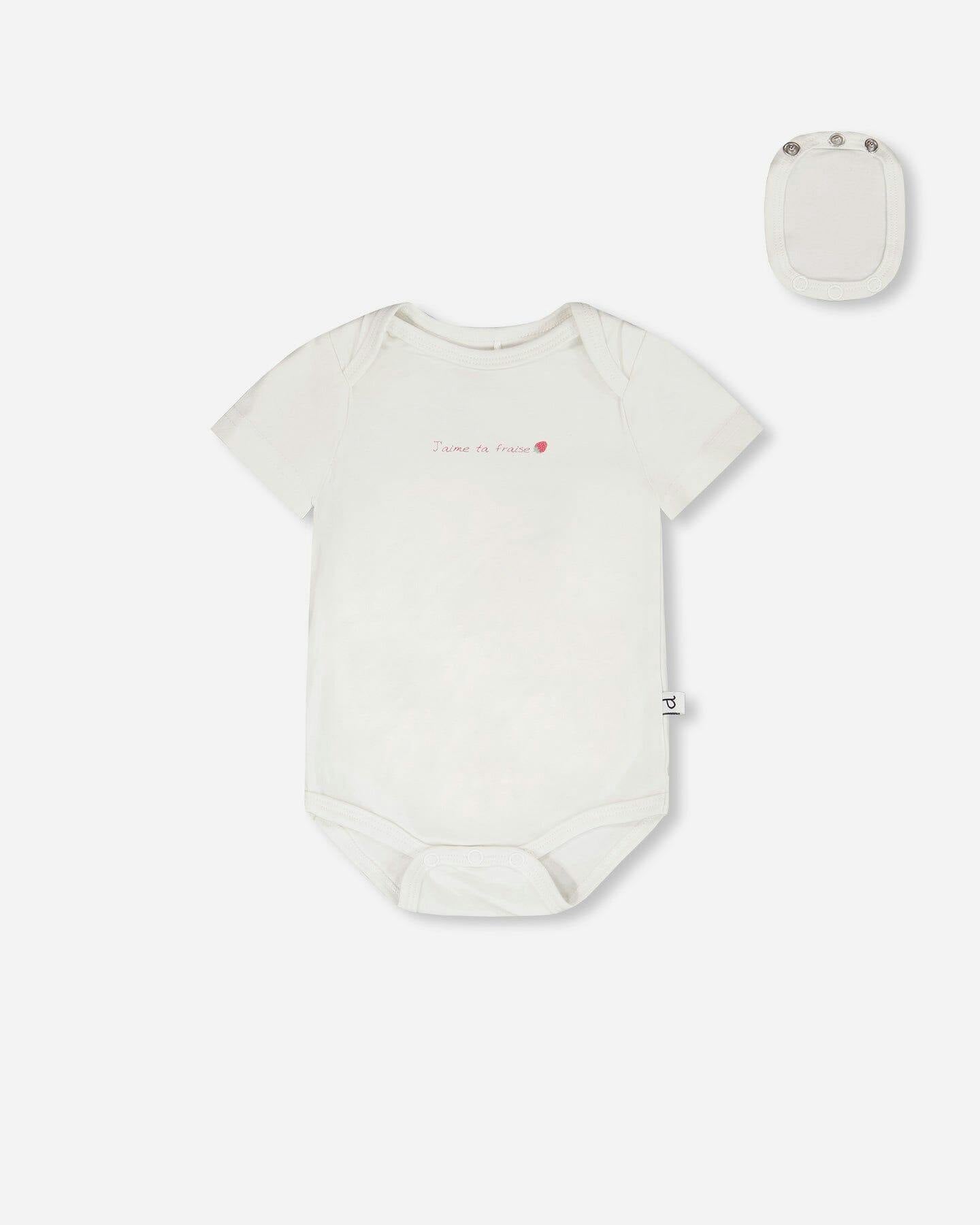 Evolutive Cotton Jersey 3 Pack Onesie