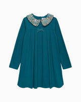 Violet Jersey Dress in Strawberry Thief