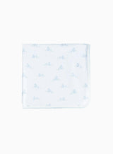 Baby Jersey Bunny Blanket in Pale Blue
