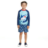 Raglan Rashguard and Boardshort Set