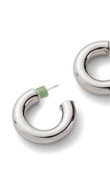 .75" Perfect Hoops in Silver