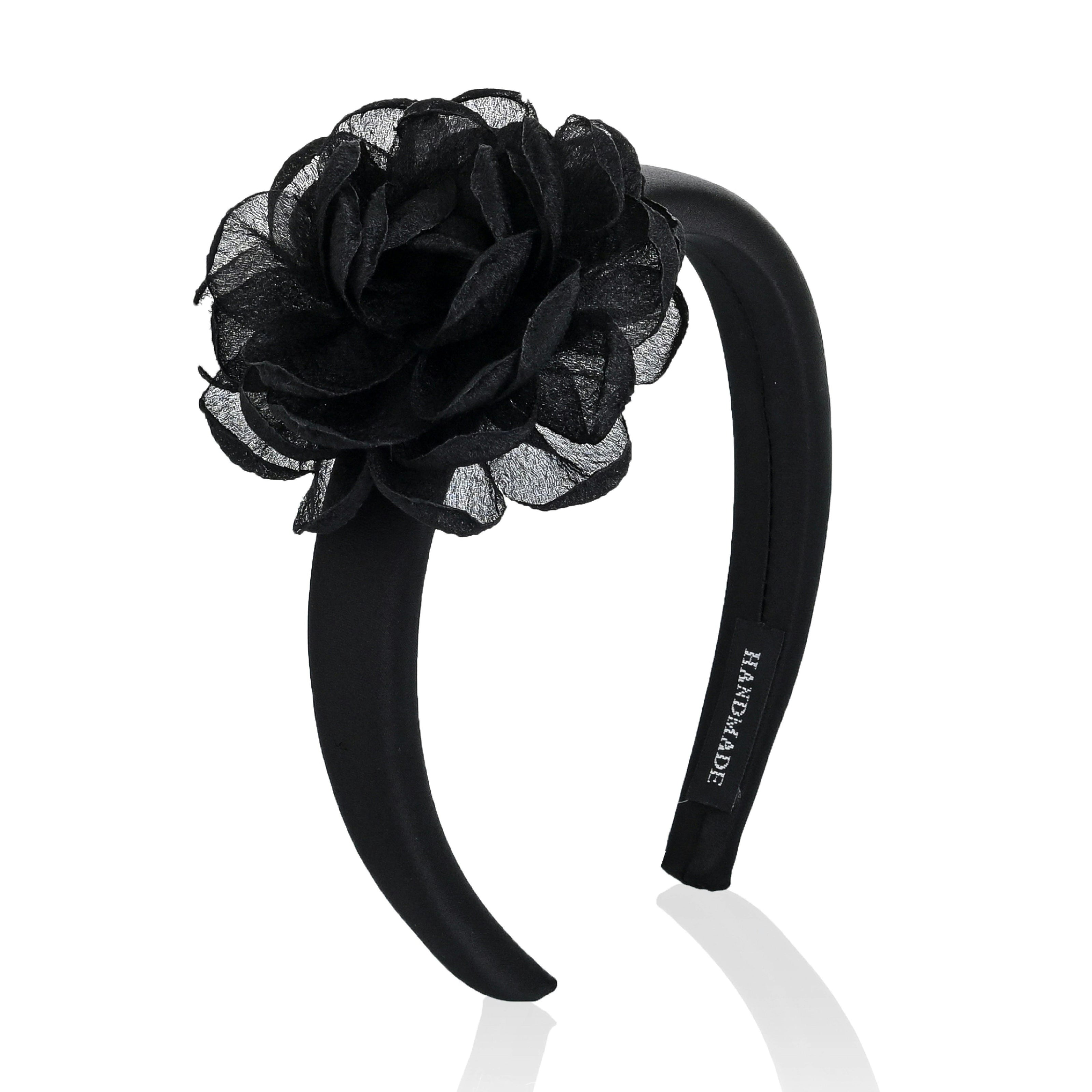 Handmade Flower Accent Headband