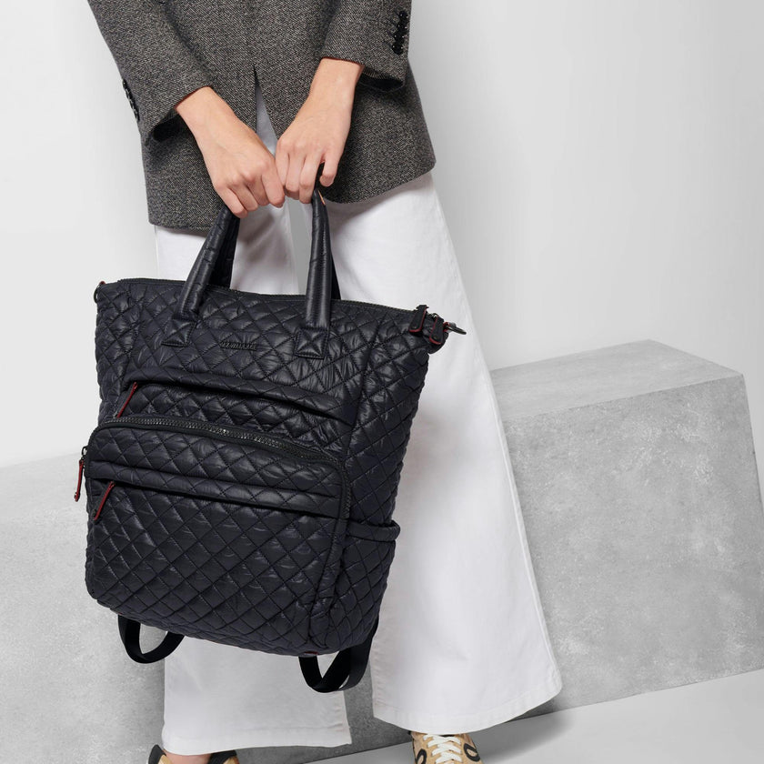 Black Metro Utility Backpack