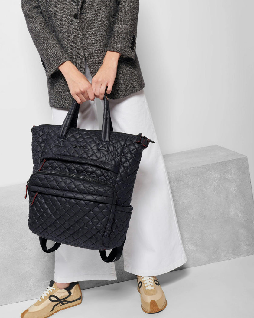 Black Metro Utility Backpack