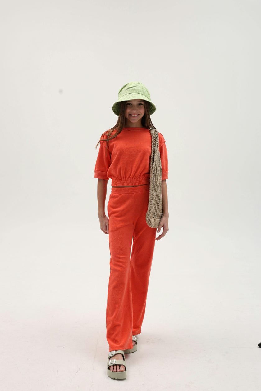 Terry Cloth Beach Pocket Pants