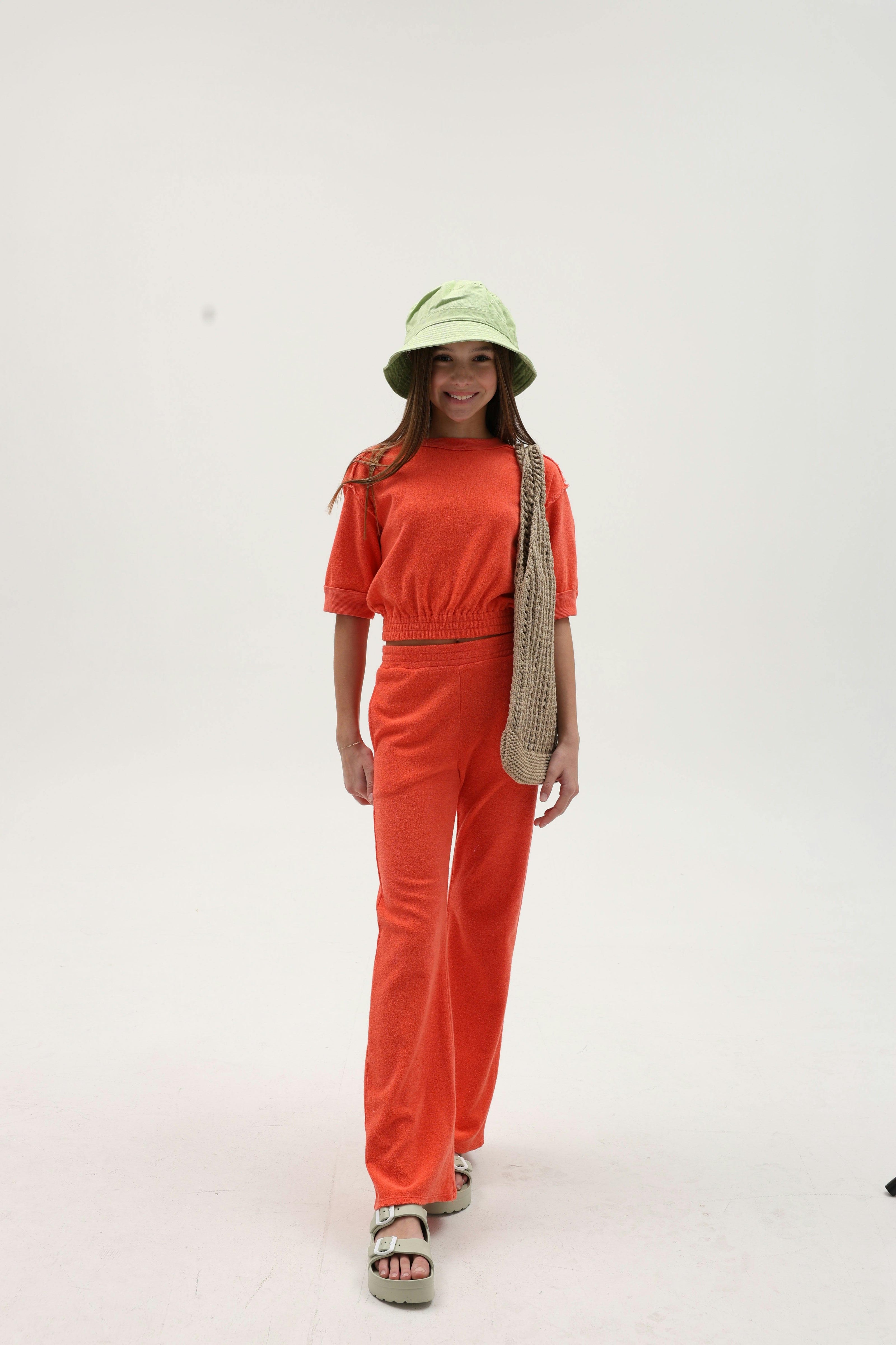 Terry Cloth Beach Pocket Pants