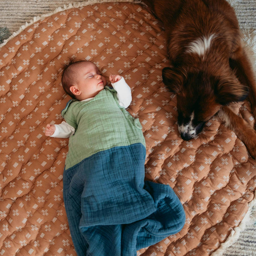 Kaleidoscope 1.2 TOG Wearable Blanket (Riverstone & Evergreen)