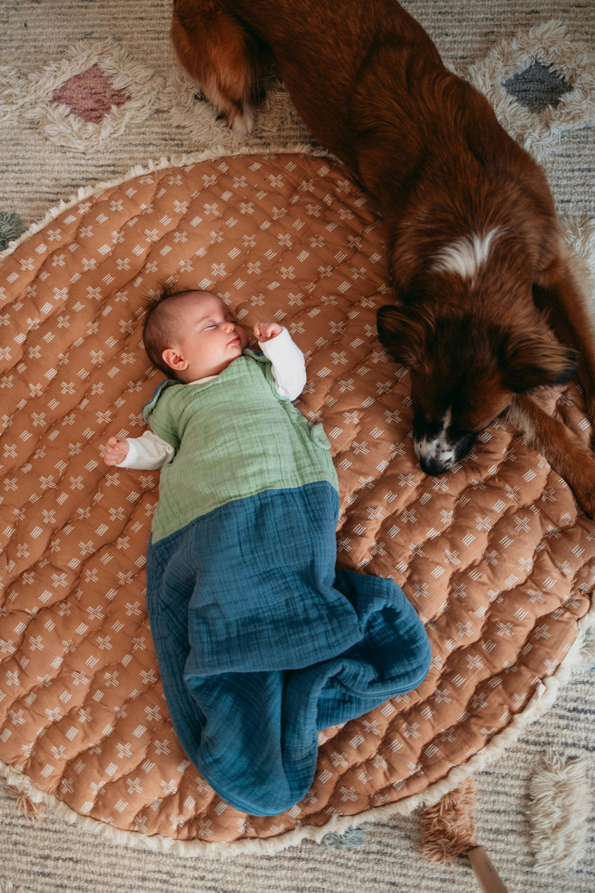 Kaleidoscope 1.2 TOG Wearable Blanket (Riverstone & Evergreen)