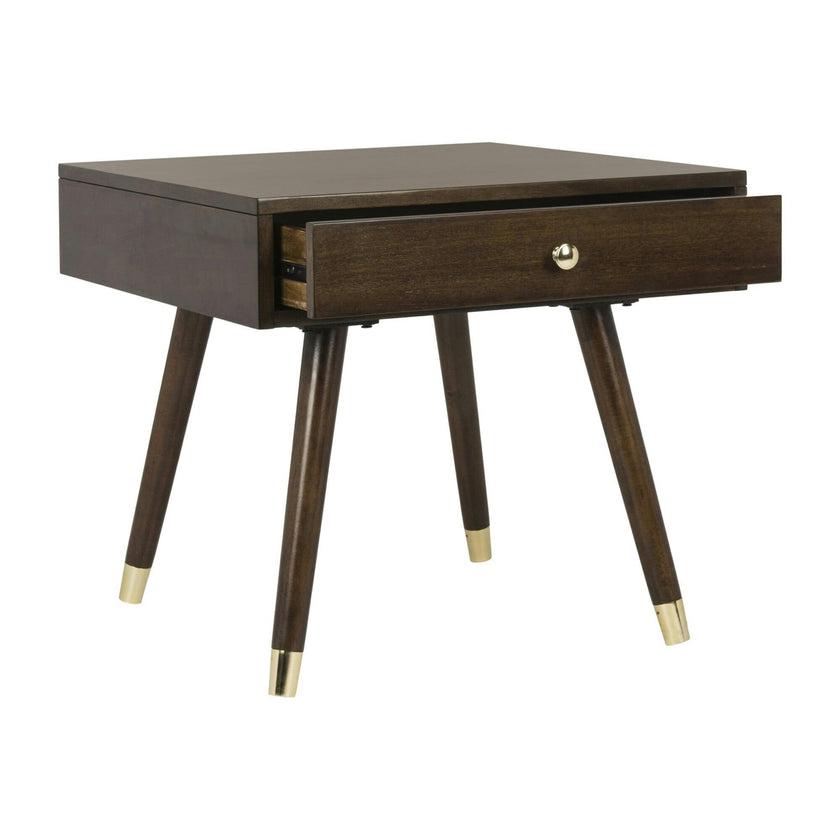 Levinson Gold Cap End Table