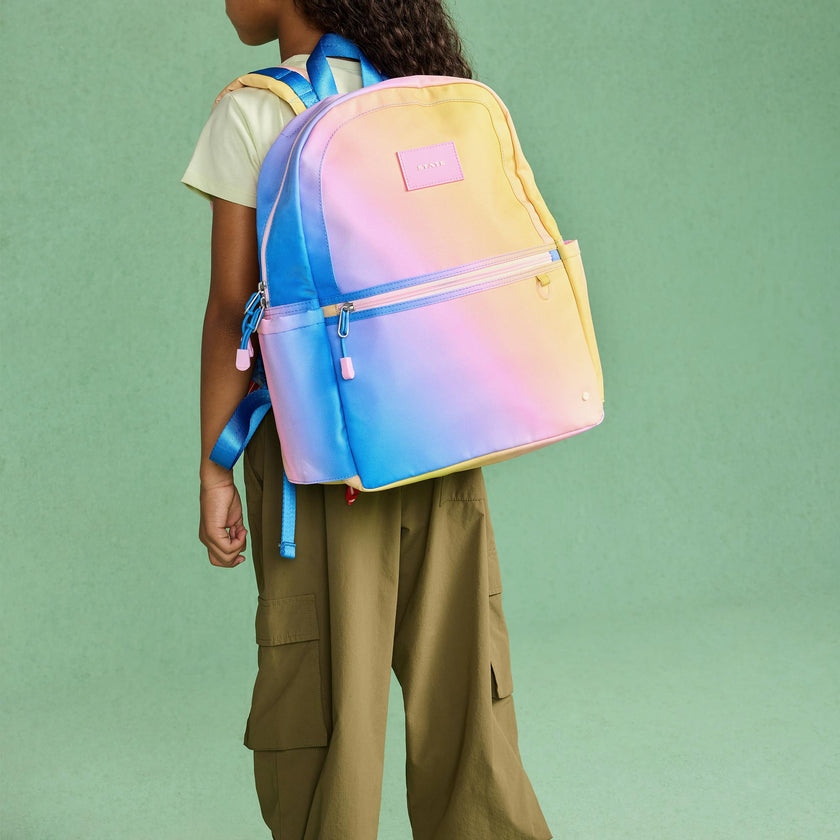 Kane Backpack, Blue/Pink/Yellow Gradient
