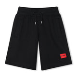 Boys Black Logo Shorts