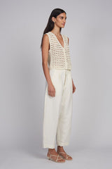ELLIE CROCHET VEST