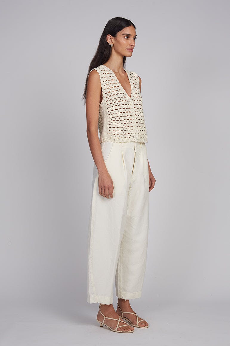 ELLIE CROCHET VEST