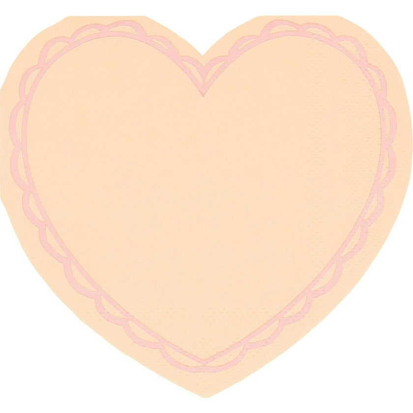 Pastel Heart Small Napkins