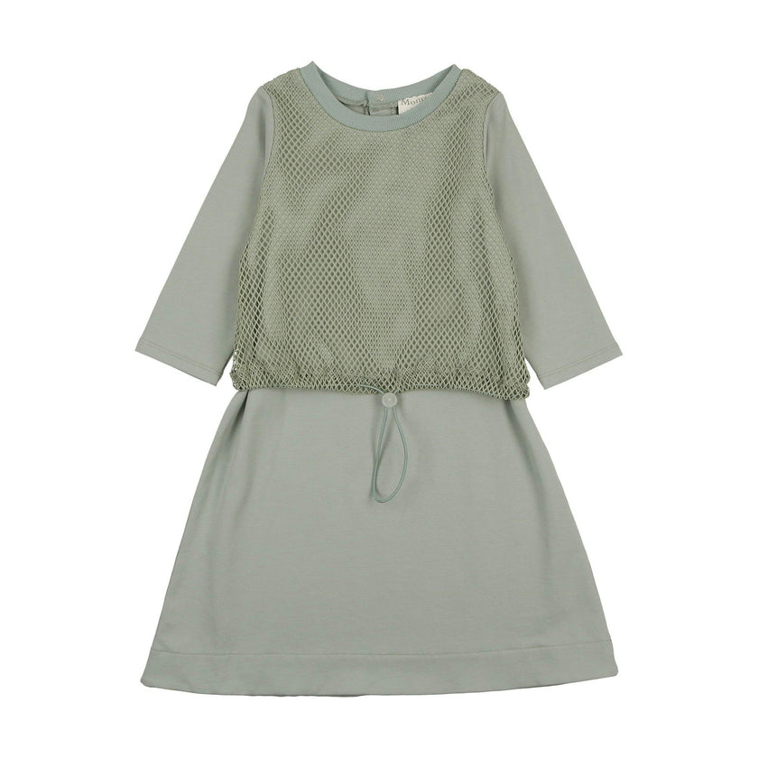 Mesh Sport 3/4 Sleeve Dress