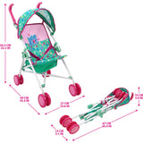 Baby Alive: Doll Umbrella Stroller - Green