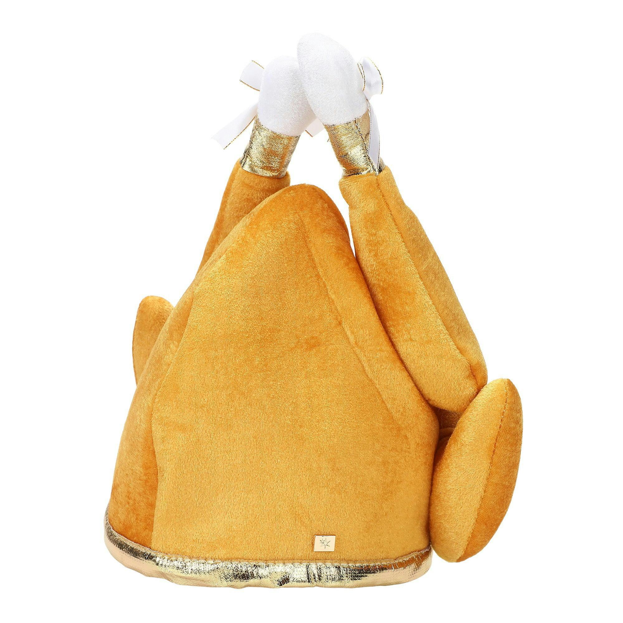 Packed Party Turkey Hat Party Accessory, Tan