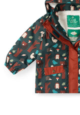 Woodland World Recycled Waterproof Adventure Winter Coat, Green