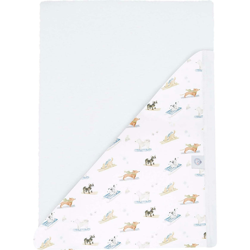 Ski Pups Boy Hooded Towel