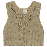 Knit Vest Black Mix