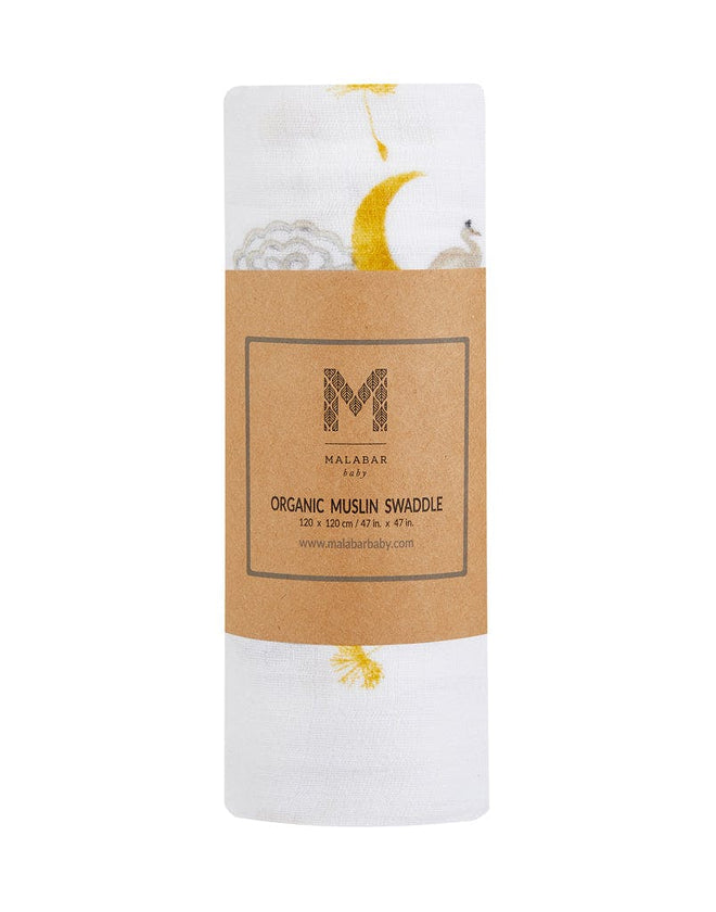 Organic Cotton Muslin Swaddle