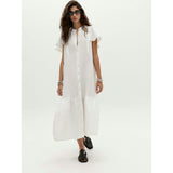 Willow Linen Dress - Off White