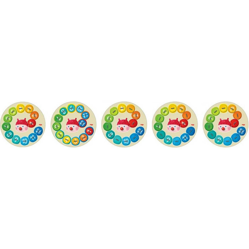 Rainbow Caterpillaring Threading Game