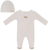 Honeybee, Flower & Rolling Horse Velour Footie