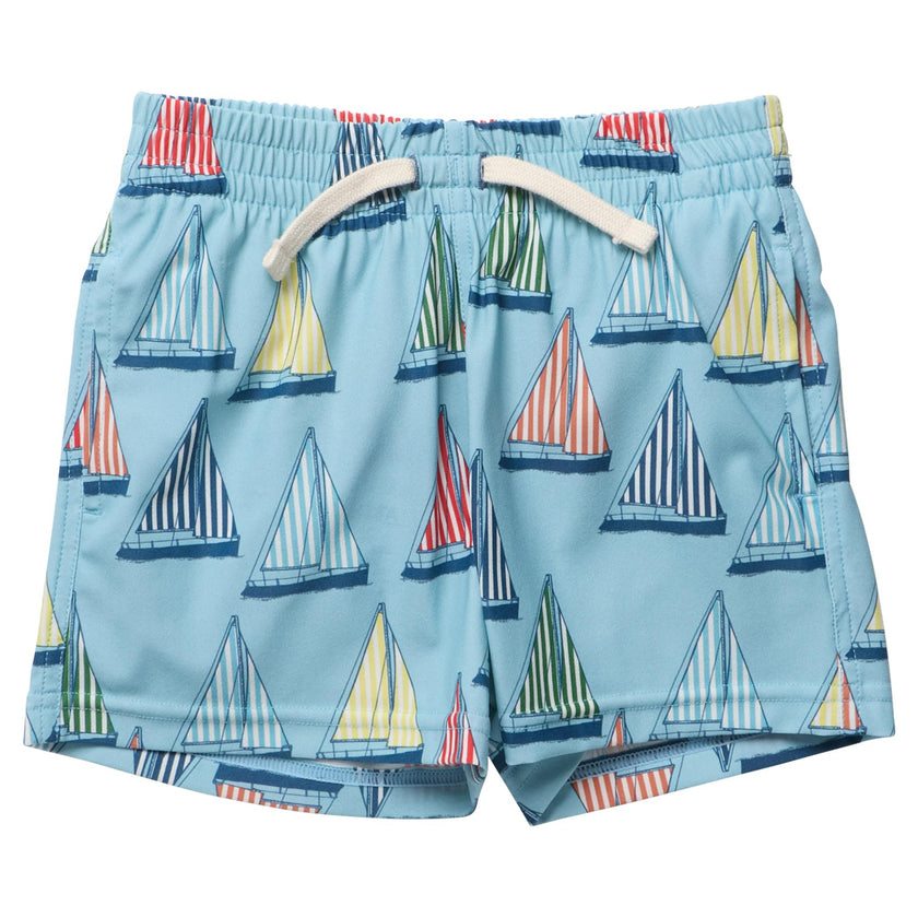 Boys Swim Trunk - Blue Regatta