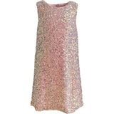 Shimmer & Sequin Sleeveless Dress