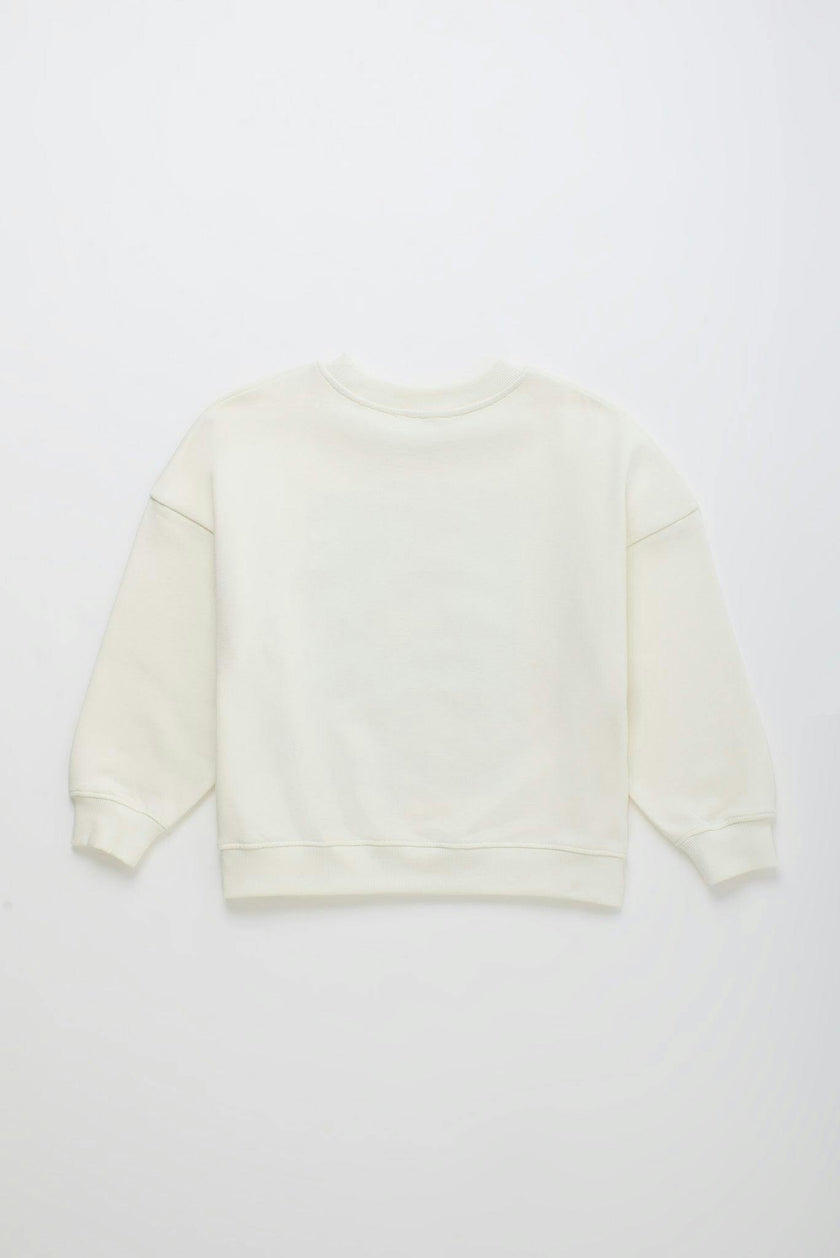 LOROS SWEATSHIRT CLOUDY WHITE