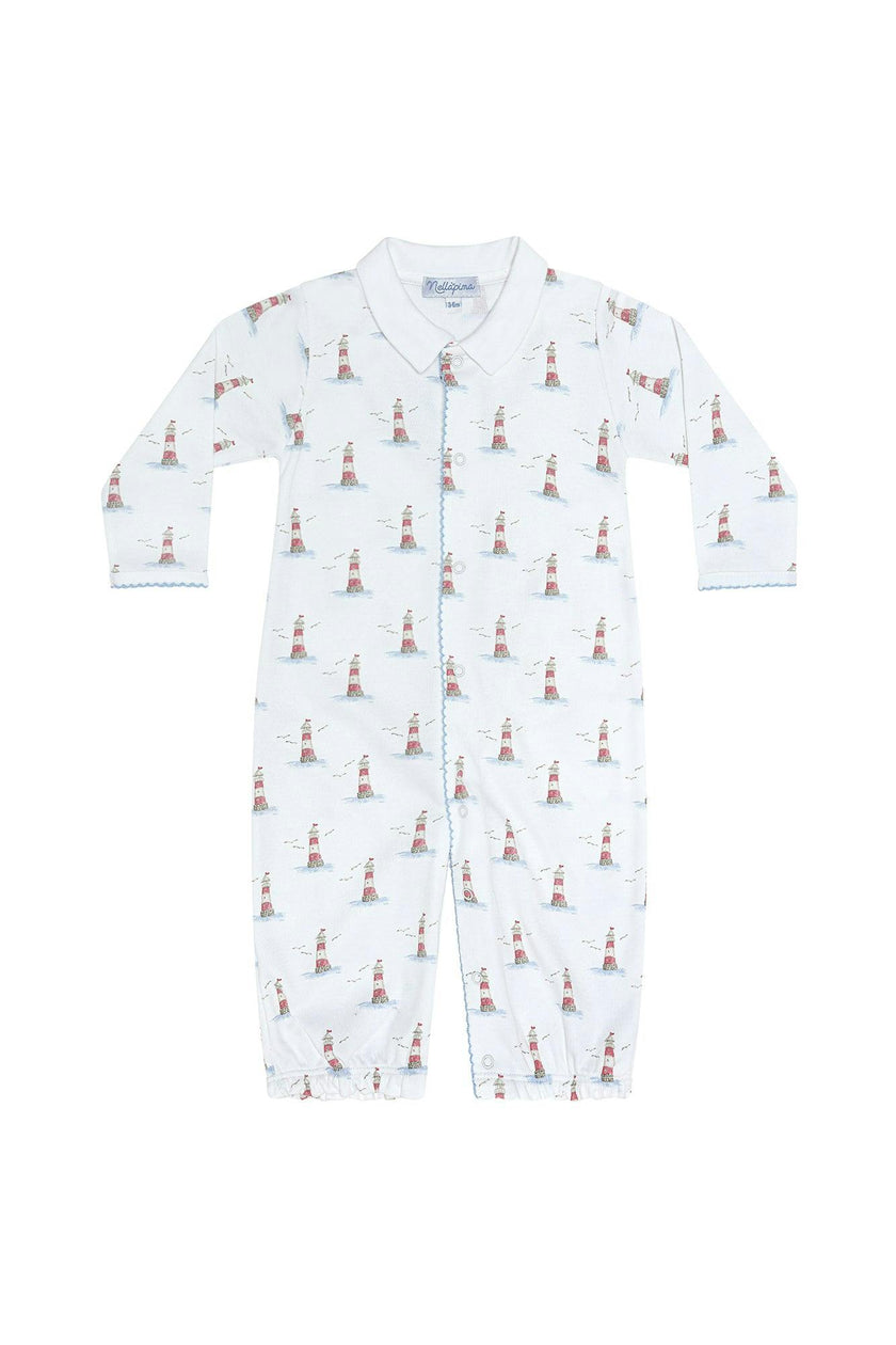 Lighthouse Print Converter Gown