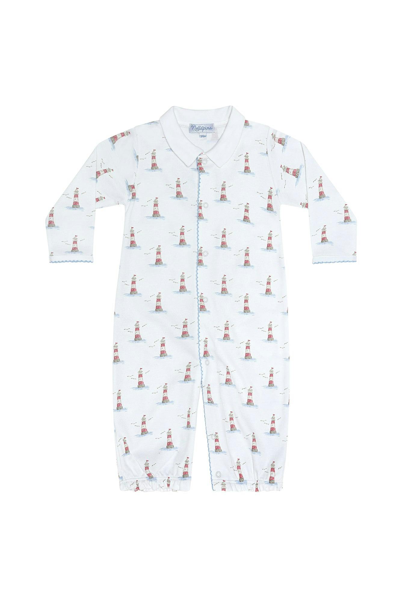 Lighthouse Print Converter Gown