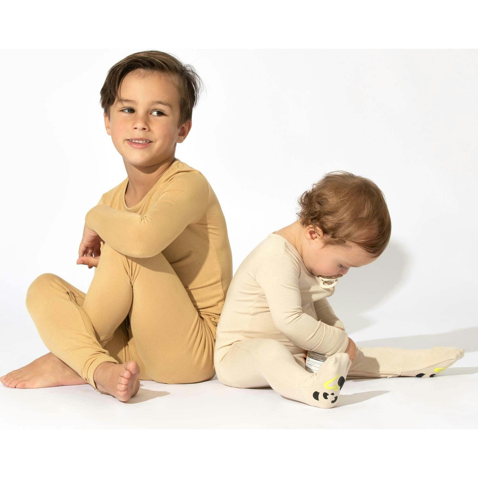 Oat Bamboo Convertible Footie