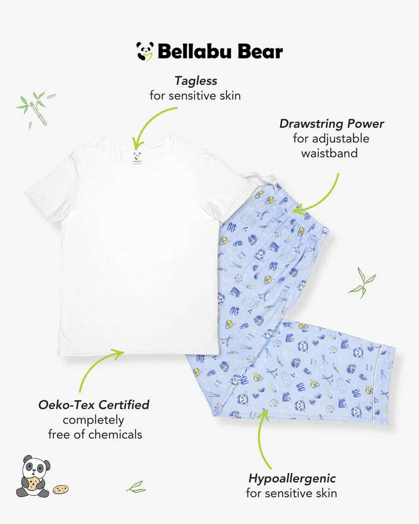 Hockey Bamboo Men's Pajama Set