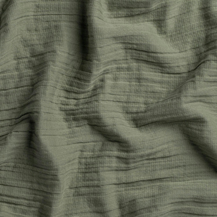 Zen Crinkled Comfort Pillowcase Set – Set of 2 (Matcha)
