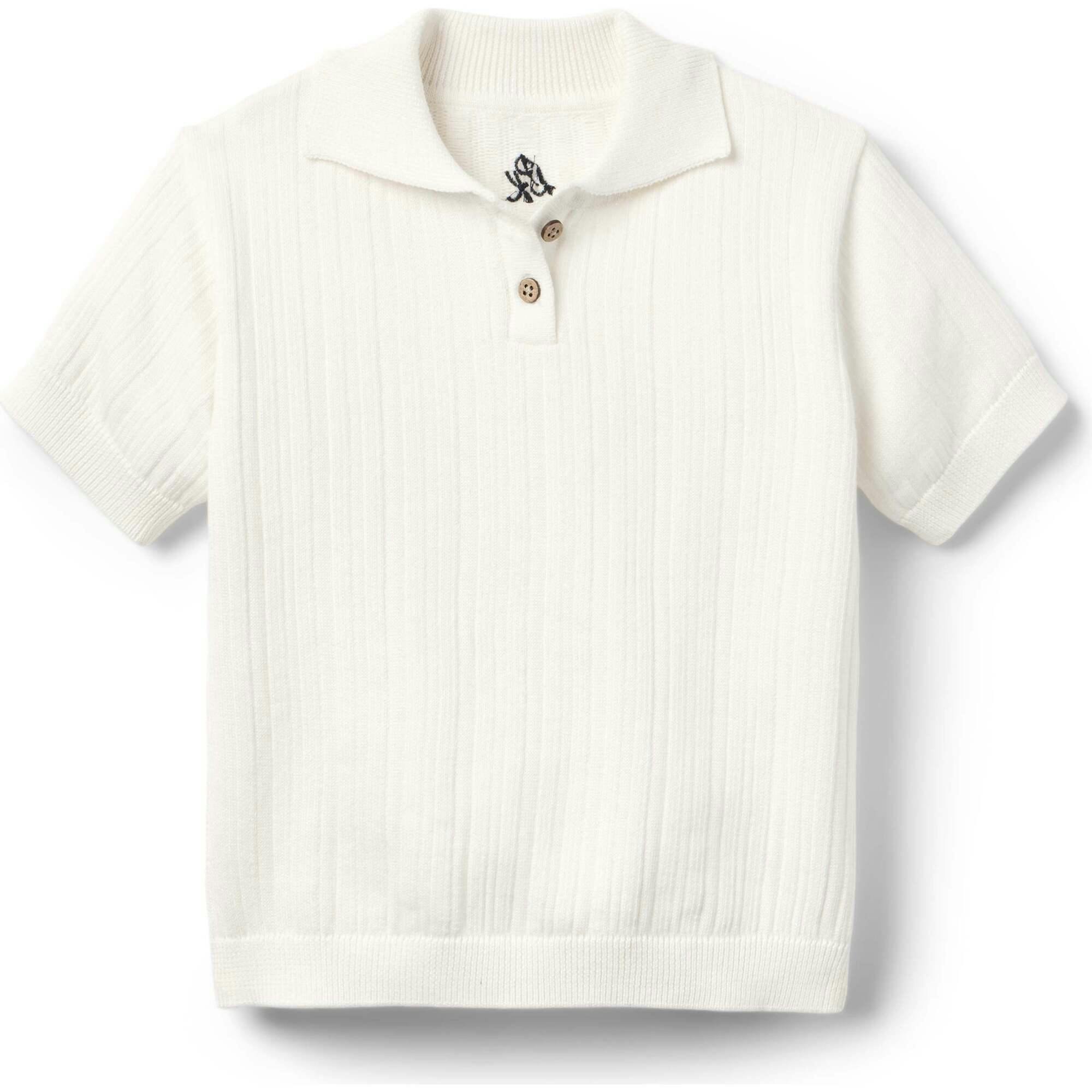 Sterling Short Sleeve Sweater - Cream