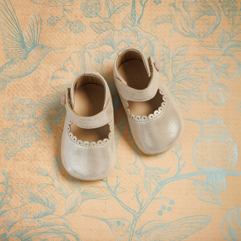 Baby Mary Jane | Talc Leather