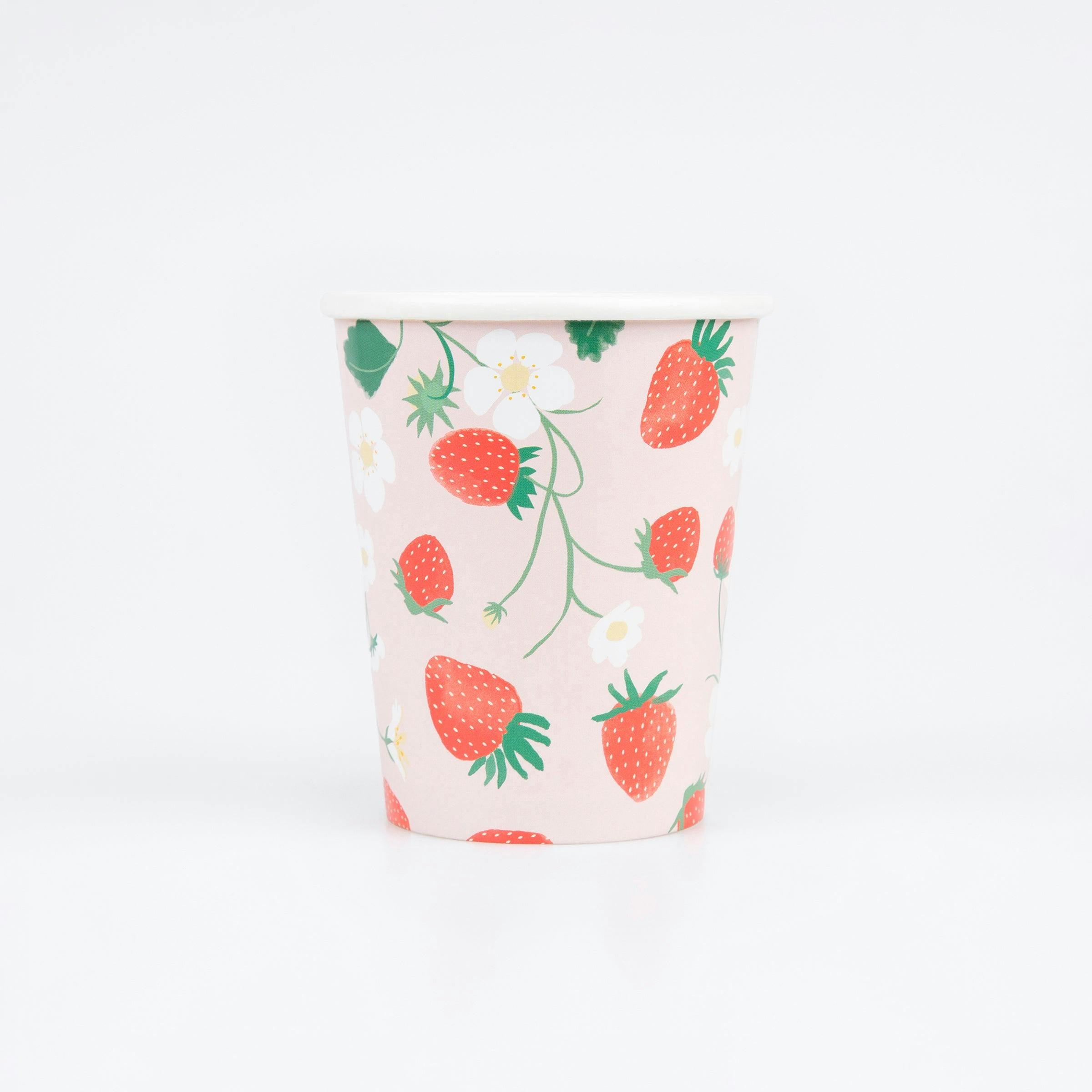 Strawberry Pattern Cups