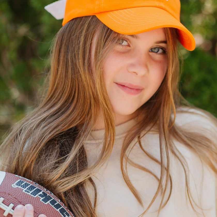 Officially Licensed Tennessee Volunteers Bow Baseball Hat (Baby/Toddler)