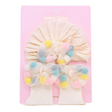 Ivory Multicolor Bow Gift Set