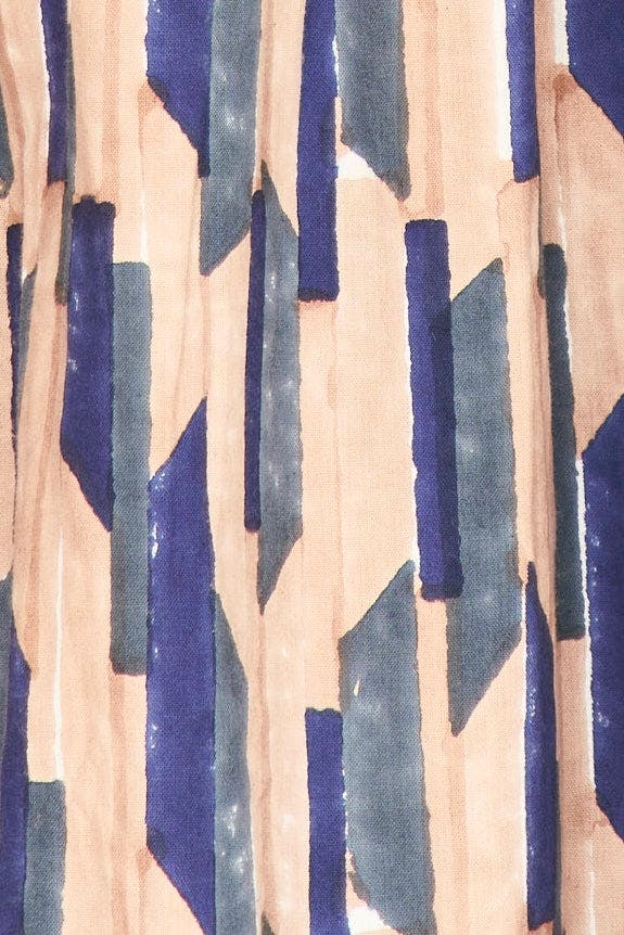 Capri Dress in Cerulean Rainfall