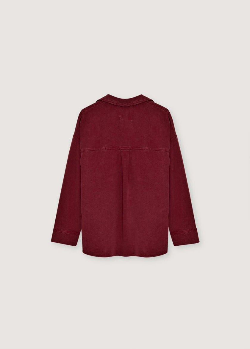 TNS Tencel Woman Shirt Plum Fantasy_Sampling