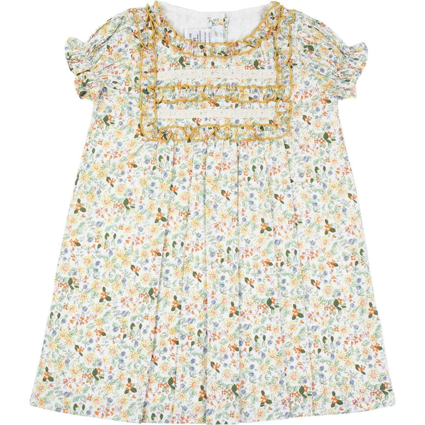 Yellow Floral Dress