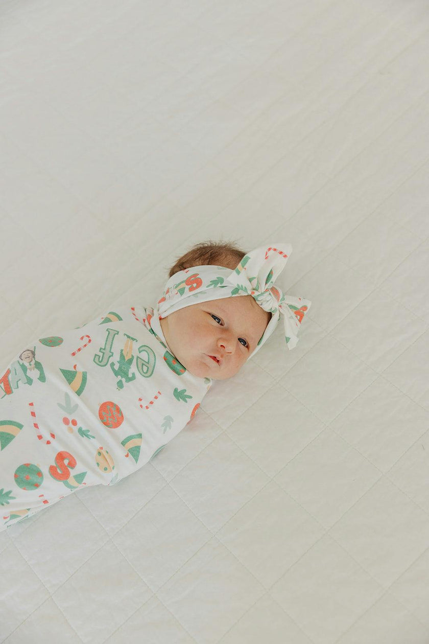 Knit Headband Bow - Elf