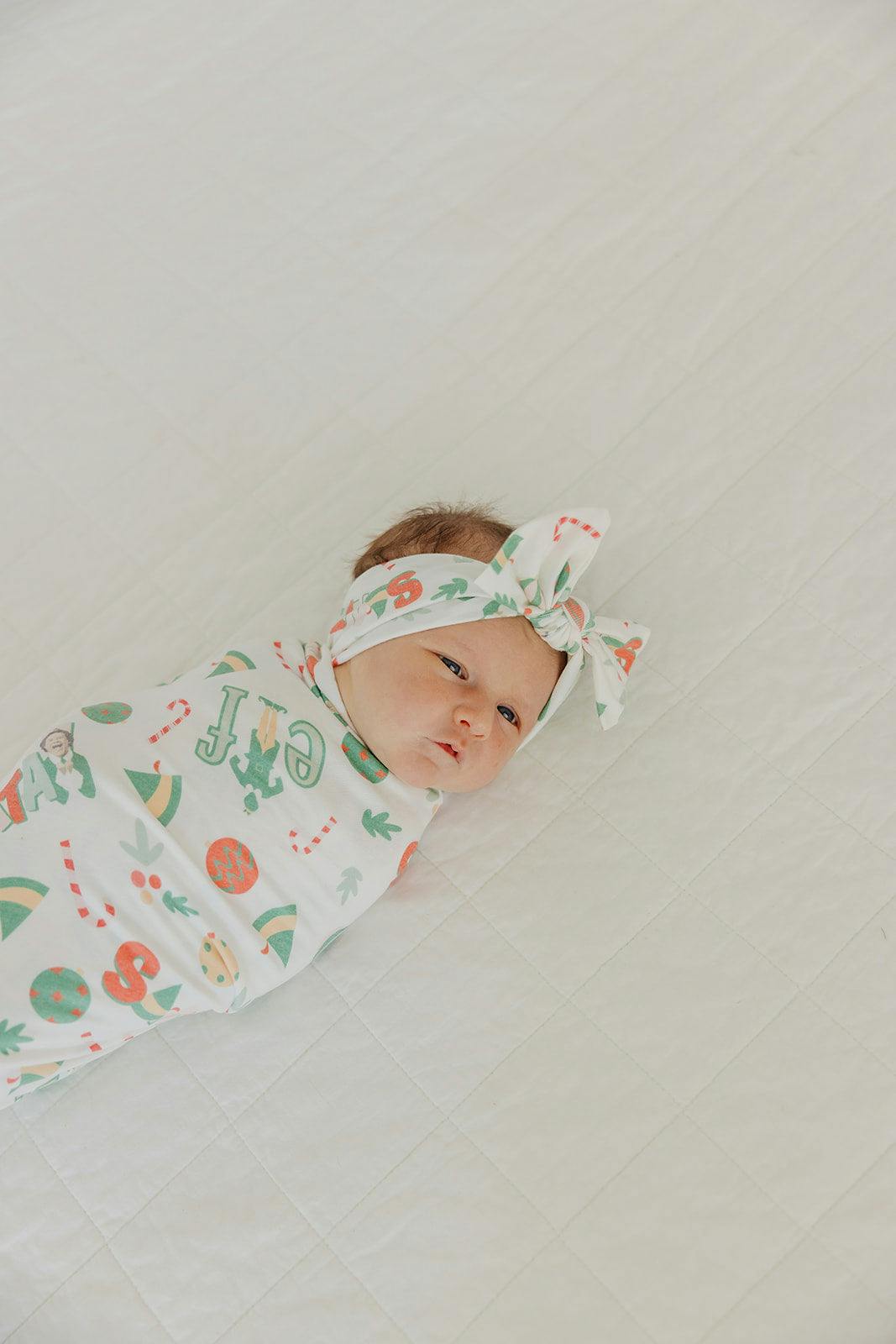 Knit Headband Bow - Elf