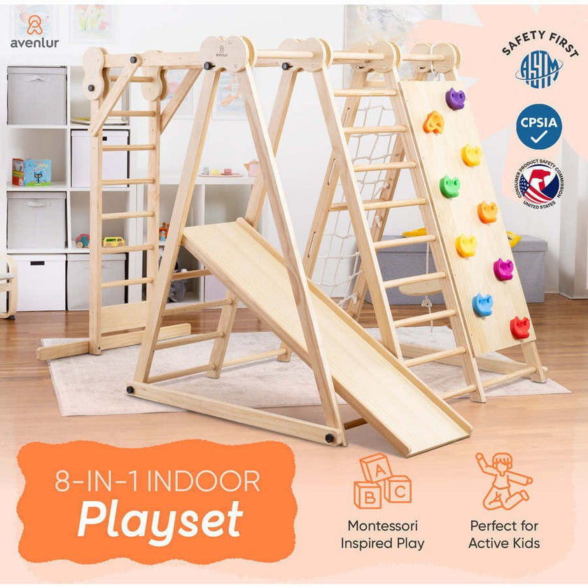 Chestnut | Foldable Jungle Gym
