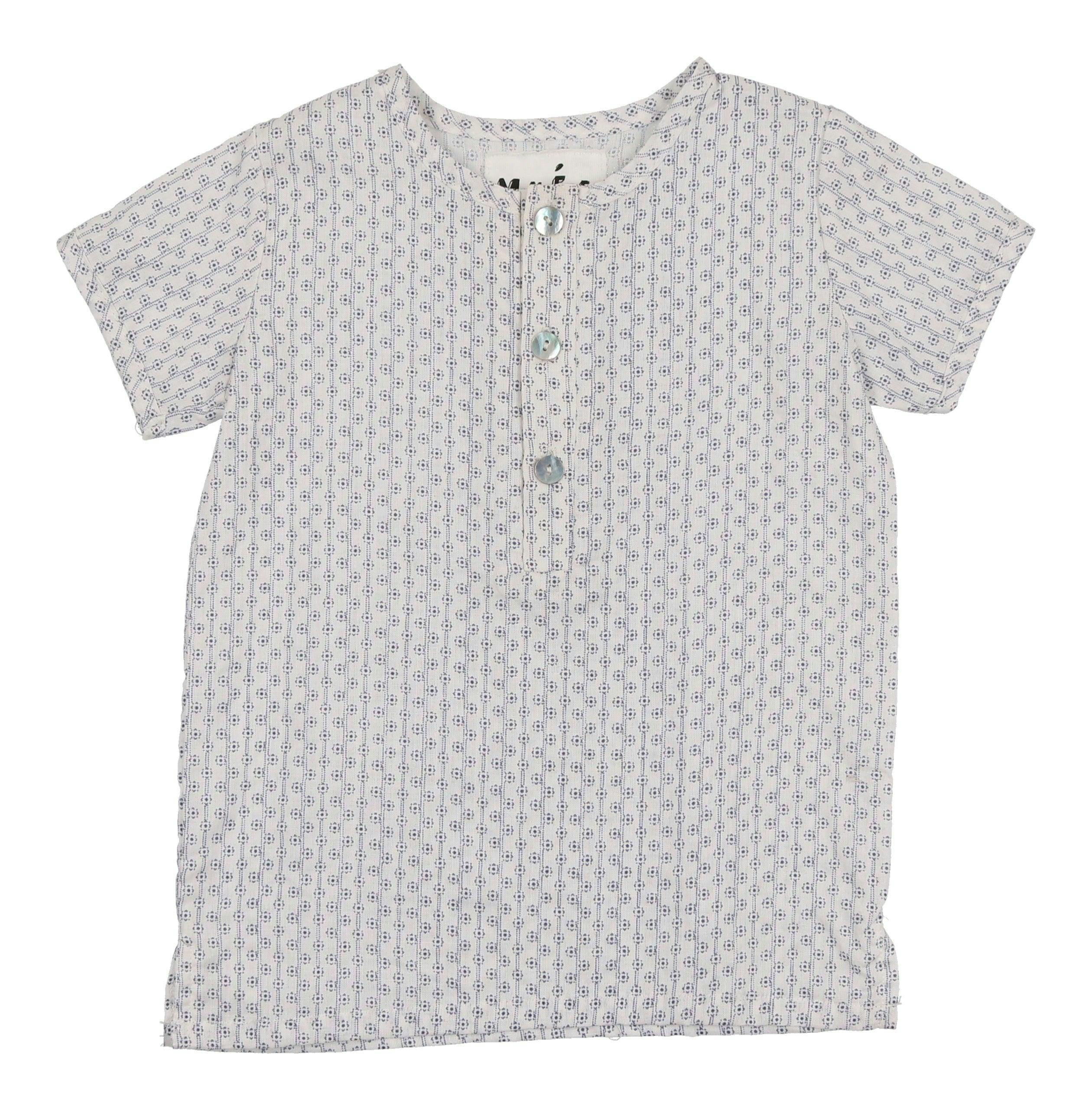 Geometric Design Boys Shirt