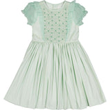 Camelia Pink Organza Sleeve Dress